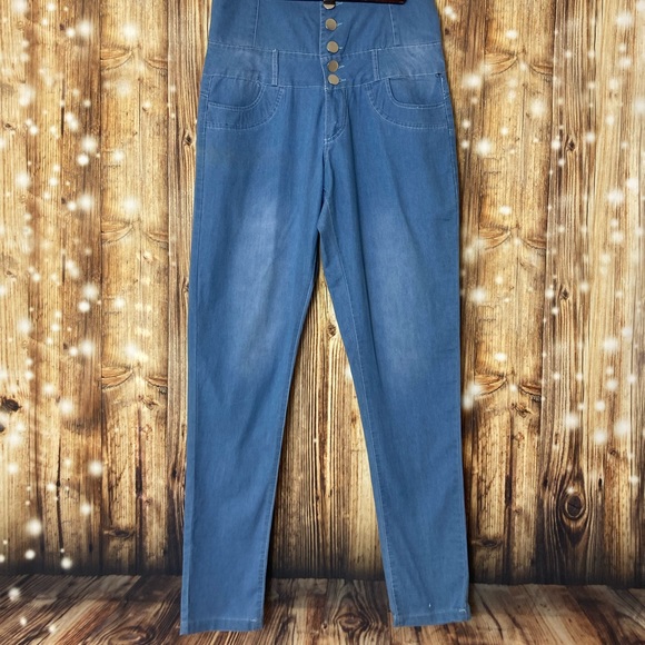 Pants - High waisted button fly pants